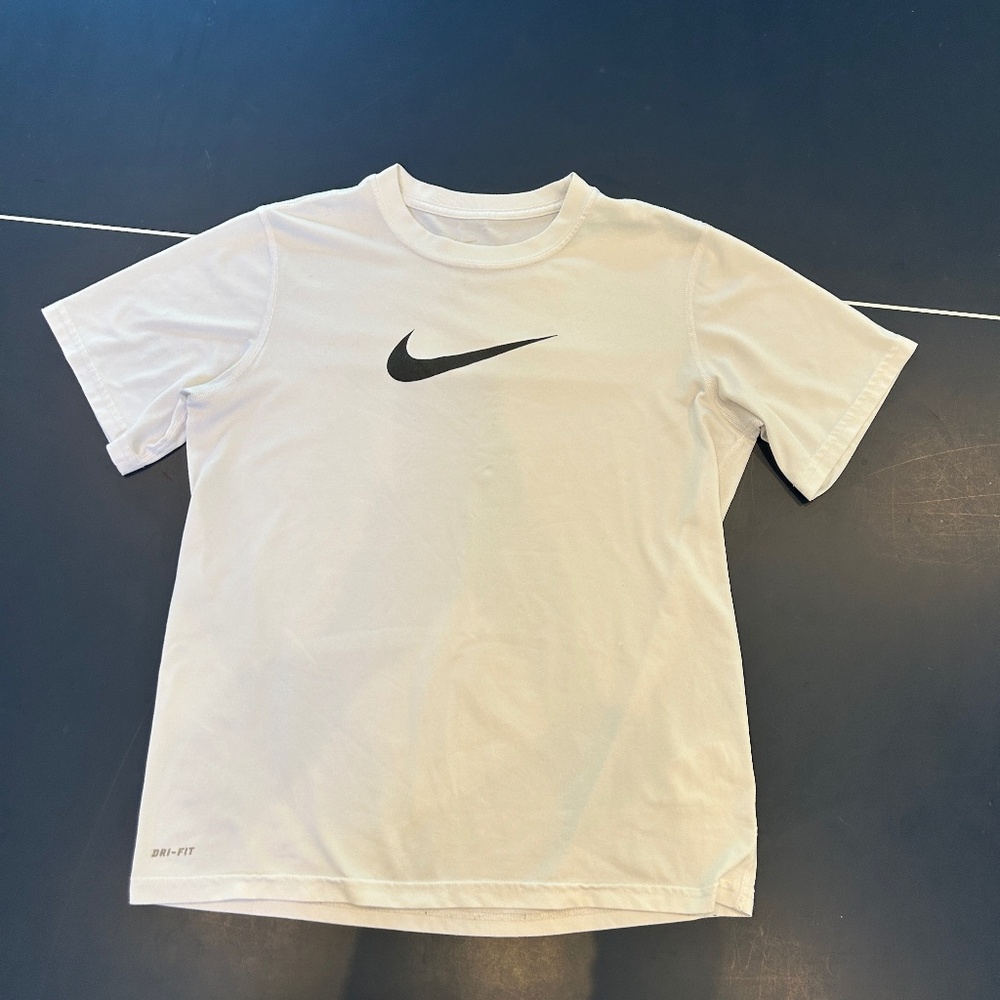 Nike Dry Fit White Sports Top